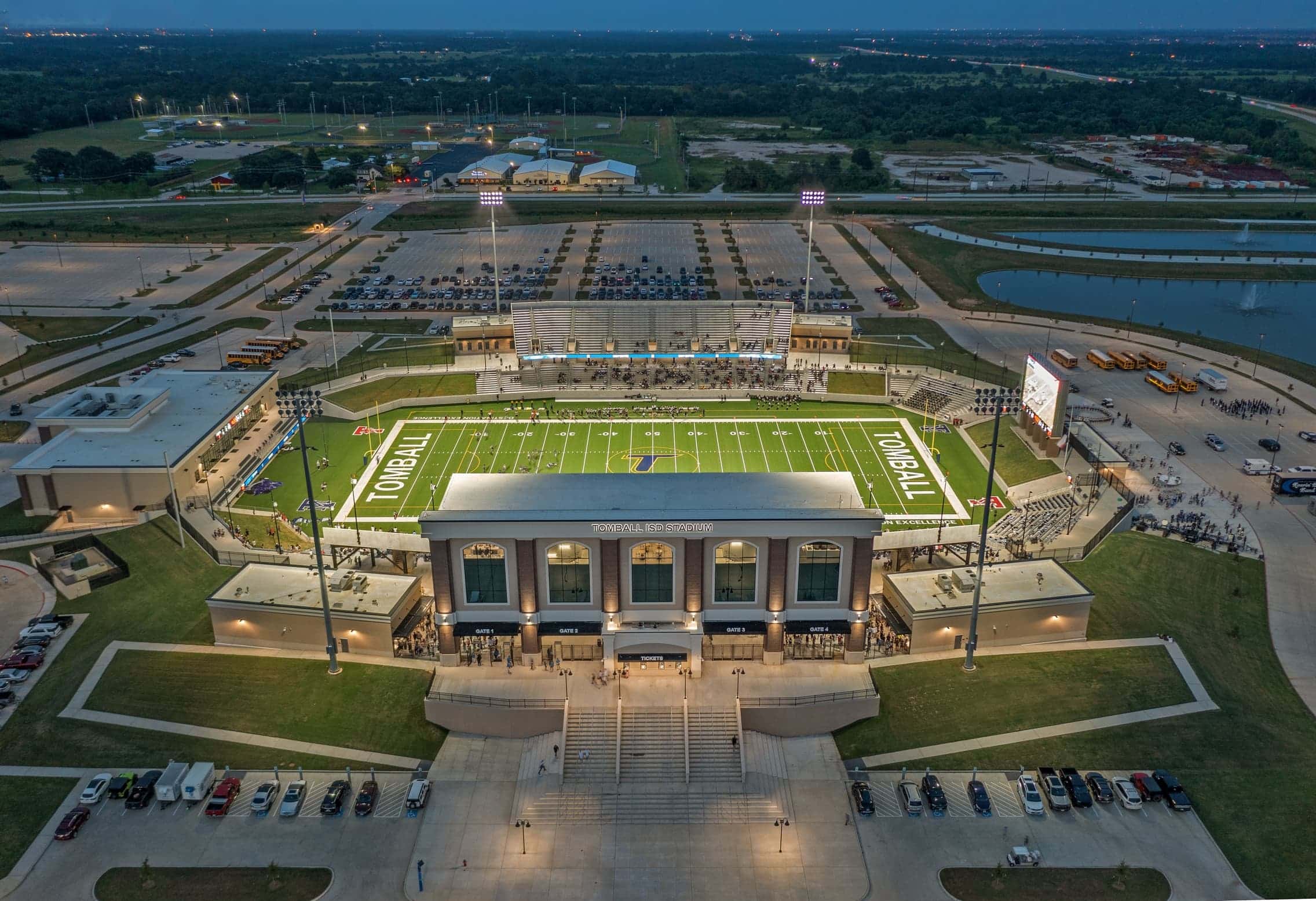 Tomball Stadium and Event Center LEAF Engineers